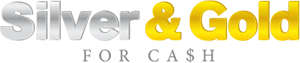 Silver and Gold for Cash  Logo
